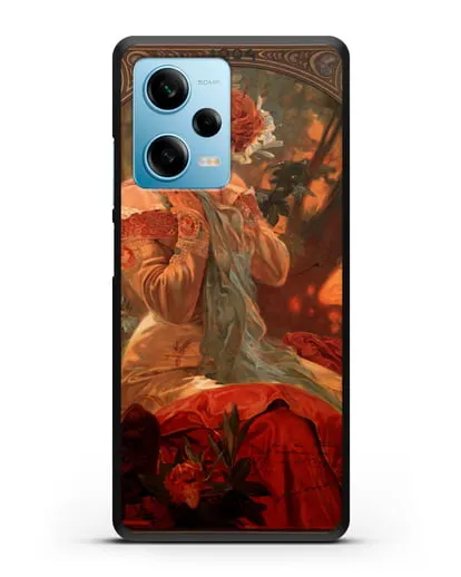 Чехол Lefevre Utile (Муха Альфонс Мариа) силиконовый для Xiaomi Redmi Note 12 5G