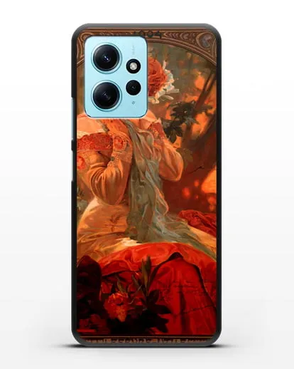 Чехол Lefevre Utile (Муха Альфонс Мариа) силиконовый для Xiaomi Redmi Note 12 4G