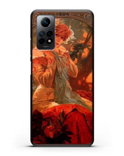 Чехол Lefevre Utile (Муха Альфонс Мариа) силиконовый для Xiaomi Redmi Note 12 Pro 4G