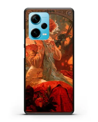 Чехол Lefevre Utile (Муха Альфонс Мариа) силиконовый для Xiaomi Redmi Note 12 Pro Plus