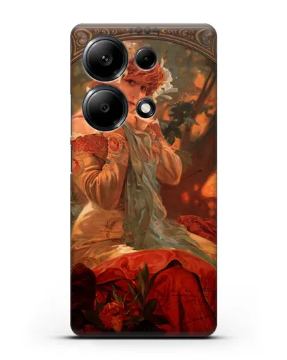 Чехол Lefevre Utile (Муха Альфонс Мариа) силиконовый для Xiaomi Redmi Note 13 Pro 4G