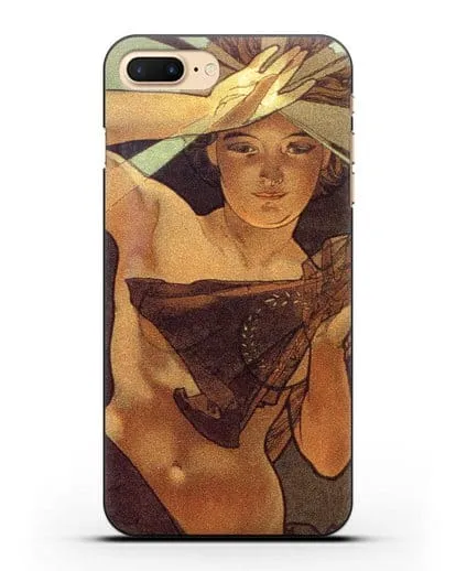 Чехол Утренняя звезда (Муха Альфонс Мариа) силиконовый для iPhone 8 Plus