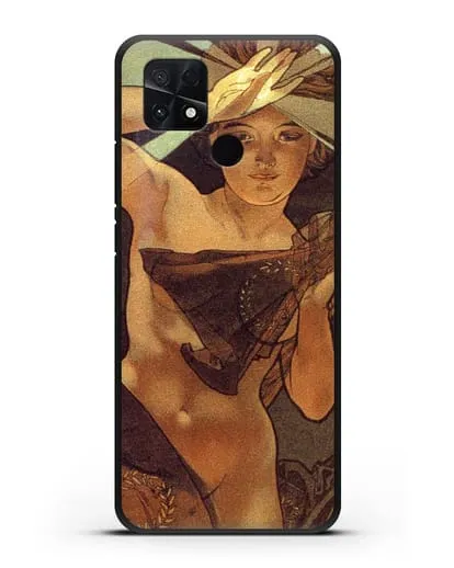 Чехол Утренняя звезда (Муха Альфонс Мариа) силиконовый для Xiaomi Poco C40