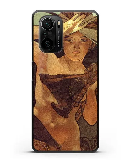 Чехол Утренняя звезда (Муха Альфонс Мариа) силиконовый для Xiaomi Poco F3