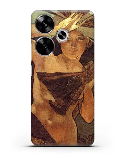 Чехол Утренняя звезда (Муха Альфонс Мариа) силиконовый для Xiaomi Poco F6