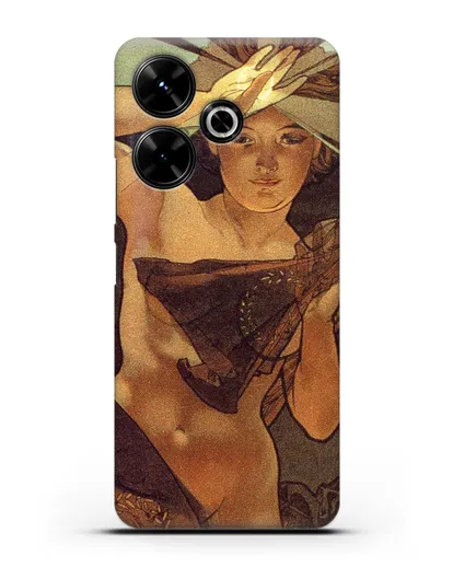 Чехол Утренняя звезда (Муха Альфонс Мариа) силиконовый для Xiaomi Poco M6