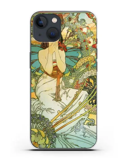 Чехол Славянская эпопея (Муха Альфонс Мариа) силиконовый для iPhone 13