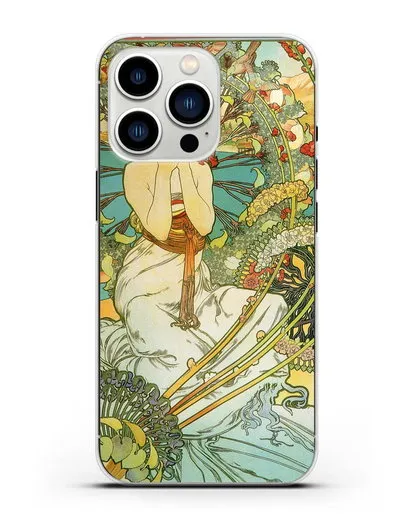 Чехол Славянская эпопея (Муха Альфонс Мариа) силиконовый для iPhone 13 Pro