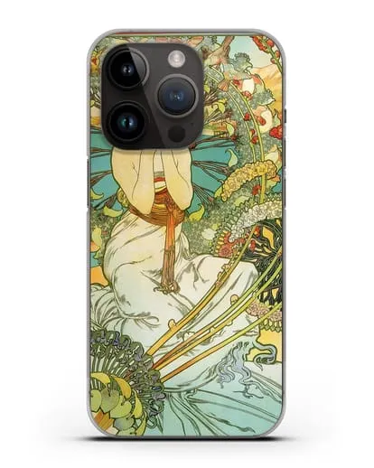 Чехол Славянская эпопея (Муха Альфонс Мариа) силиконовый для iPhone 14 Pro