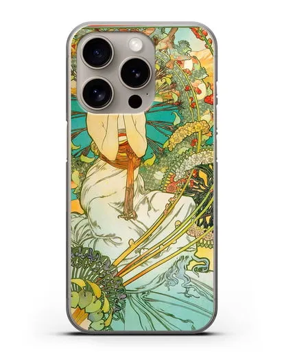 Чехол Славянская эпопея (Муха Альфонс Мариа) силиконовый для iPhone 15 Pro