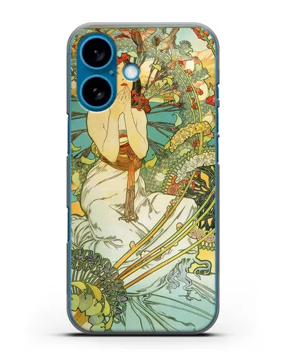 Чехол Славянская эпопея (Муха Альфонс Мариа) силиконовый для iPhone 16