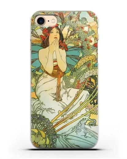 Чехол Славянская эпопея (Муха Альфонс Мариа) силиконовый для iPhone 7