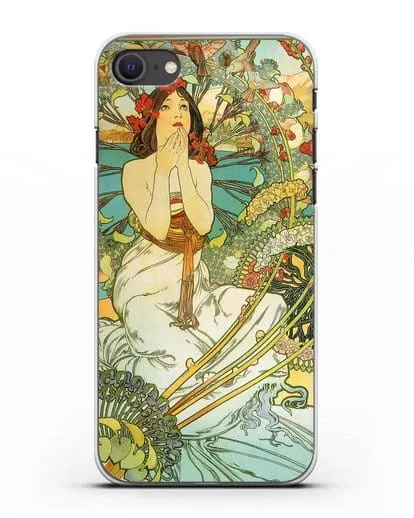 Чехол Славянская эпопея (Муха Альфонс Мариа) силиконовый для iPhone SE 2020