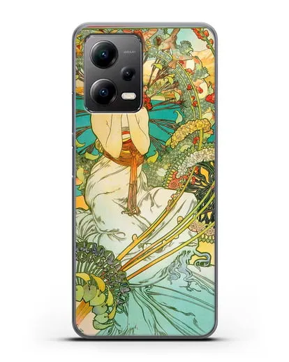 Чехол Славянская эпопея (Муха Альфонс Мариа) силиконовый для Xiaomi Poco X5