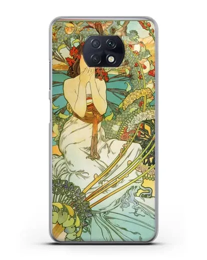 Чехол Славянская эпопея (Муха Альфонс Мариа) силиконовый для Xiaomi Redmi Note 9T