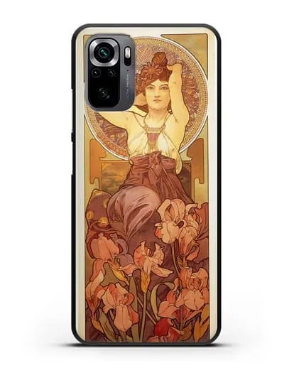 Чехол Аметист (Муха Альфонс Мариа) силиконовый для Xiaomi Poco M5s