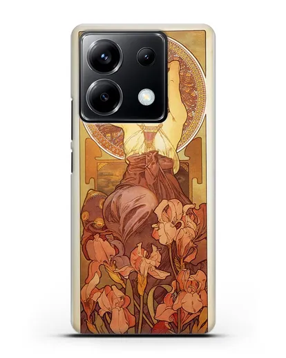 Чехол Аметист (Муха Альфонс Мариа) силиконовый для Xiaomi Poco X6