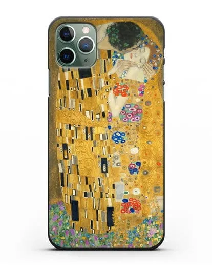 Чехол Поцелуй (Климт Густав) силиконовый для iPhone 11 Pro Max