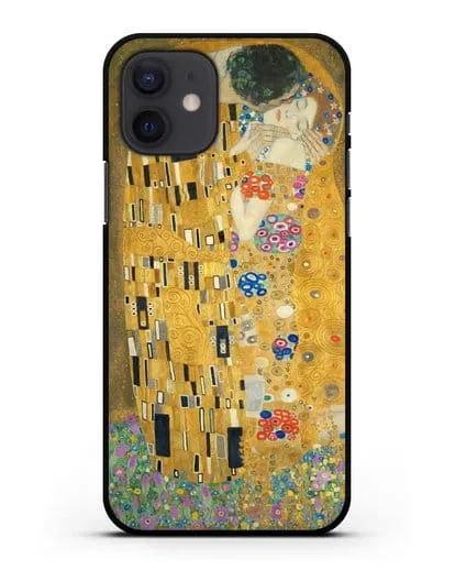 Чехол Поцелуй (Климт Густав) силиконовый для iPhone 12
