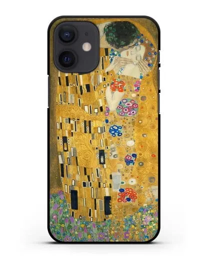Чехол Поцелуй (Климт Густав) силиконовый для iPhone 12 mini