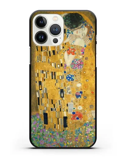 Чехол Поцелуй (Климт Густав) силиконовый для iPhone 13 Pro Max