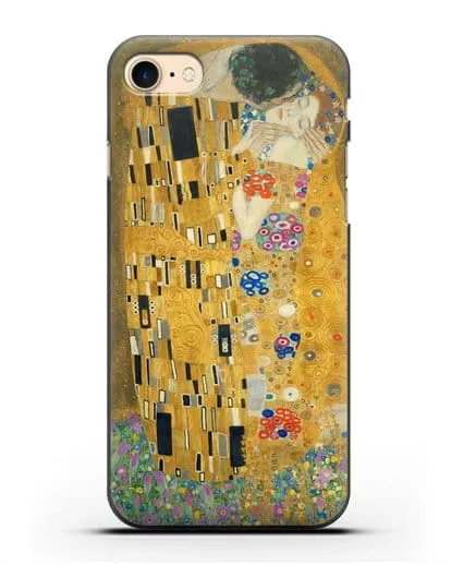 Чехол Поцелуй (Климт Густав) силиконовый для iPhone 7