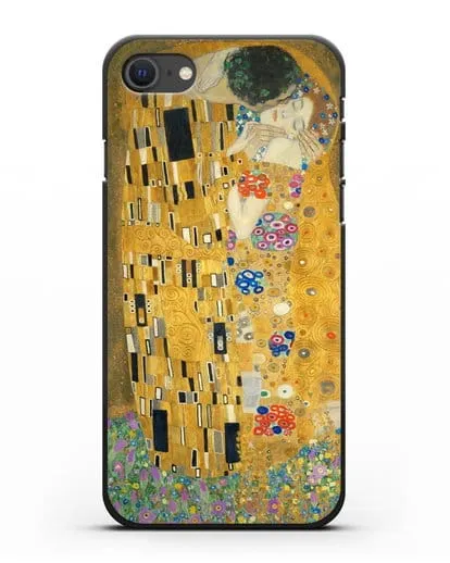 Чехол Поцелуй (Климт Густав) силиконовый для iPhone SE 2020
