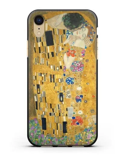 Чехол Поцелуй (Климт Густав) силиконовый для iPhone XR