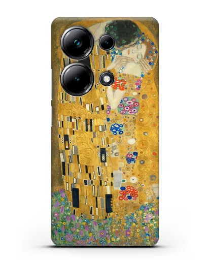 Чехол Поцелуй (Климт Густав) силиконовый для Xiaomi Poco M6 Pro