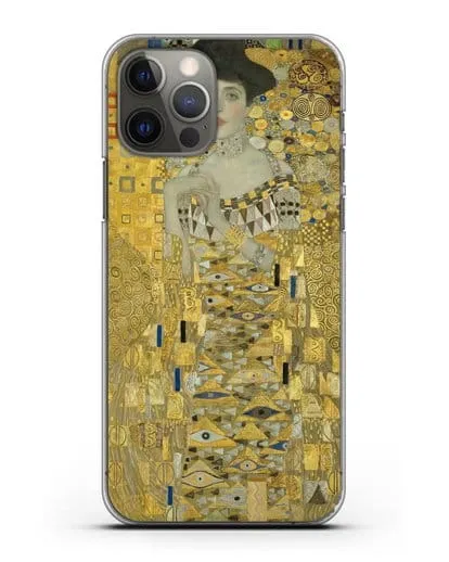 Чехол Адель Блох-Бауэр I (Климт Густав) силиконовый для iPhone 12 Pro