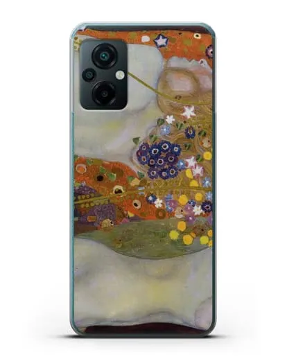 Чехол Водяные змеи (Климт Густав) силиконовый для Xiaomi Poco M5