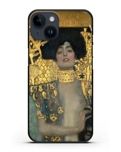 Чехол Юдифь (Климт Густав) силиконовый для iPhone 14
