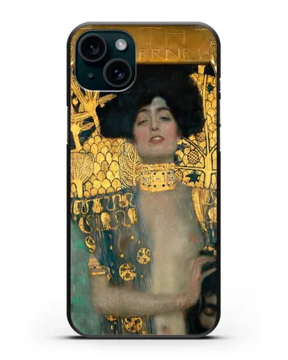 Чехол Юдифь (Климт Густав) силиконовый для iPhone 15 Plus