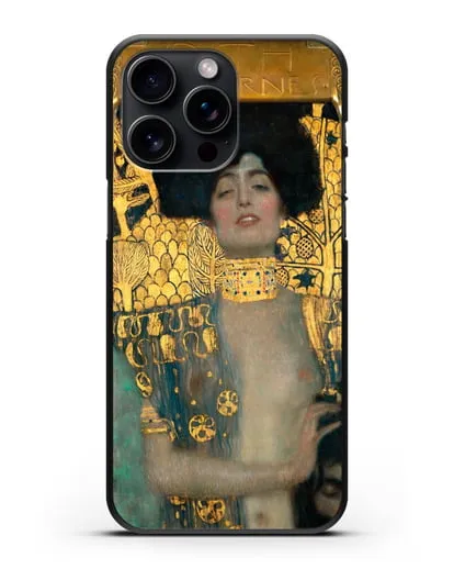 Чехол Юдифь (Климт Густав) силиконовый для iPhone 15 Pro Max