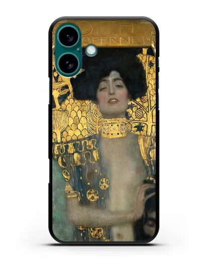Чехол Юдифь (Климт Густав) силиконовый для iPhone 16 Plus