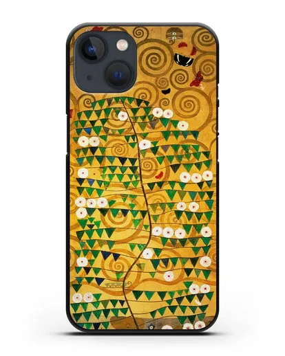 Чехол Панно для столовой дворца Стокле (Климт Густав) силиконовый для iPhone 13