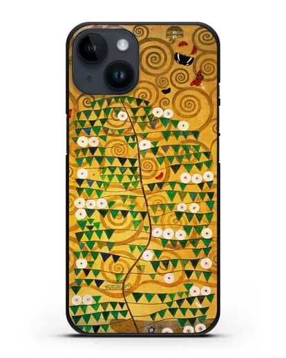 Чехол Панно для столовой дворца Стокле (Климт Густав) силиконовый для iPhone 14