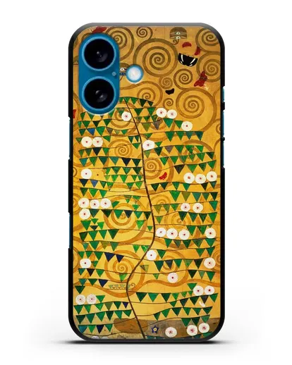 Чехол Панно для столовой дворца Стокле (Климт Густав) силиконовый для iPhone 16