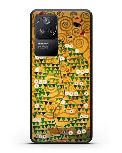 Чехол Панно для столовой дворца Стокле (Климт Густав) силиконовый для Xiaomi Poco F4