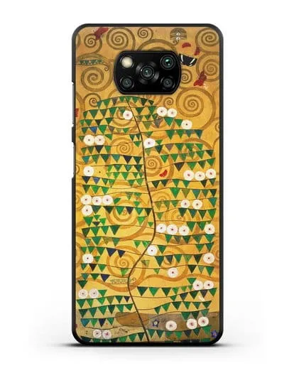 Чехол Панно для столовой дворца Стокле (Климт Густав) силиконовый для Xiaomi Poco X3