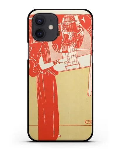 Чехол Музыка (Климт Густав) силиконовый для iPhone 12