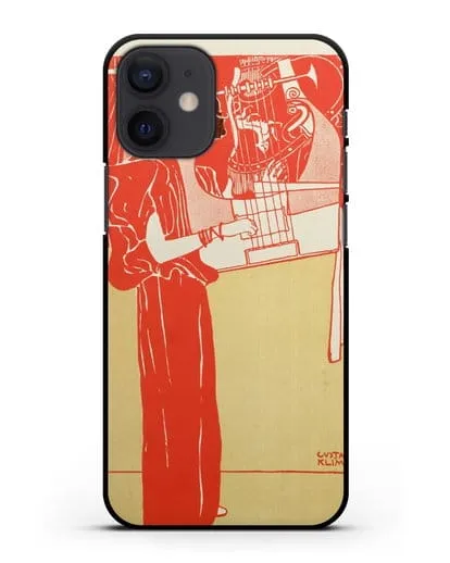 Чехол Музыка (Климт Густав) силиконовый для iPhone 12 mini