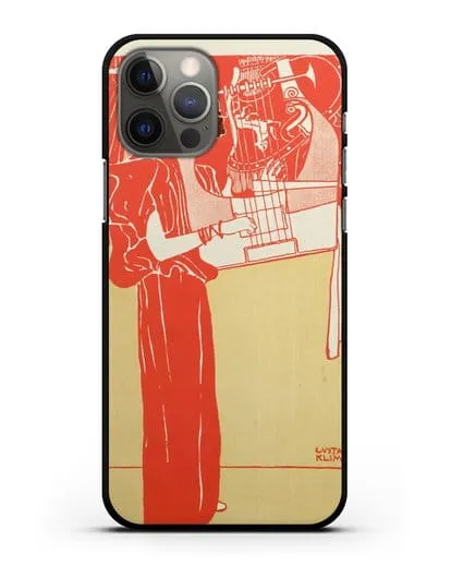 Чехол Музыка (Климт Густав) силиконовый для iPhone 12 Pro