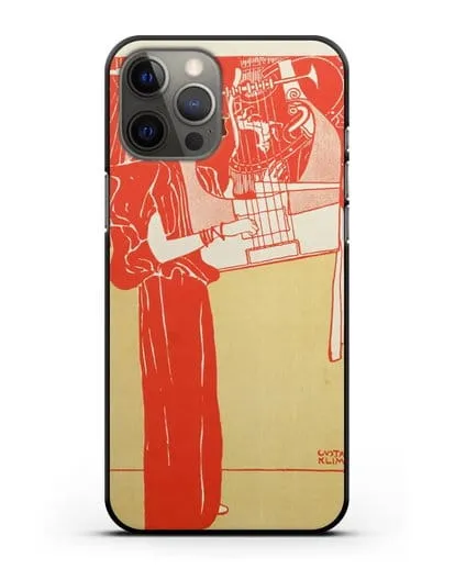 Чехол Музыка (Климт Густав) силиконовый для iPhone 12 Pro Max