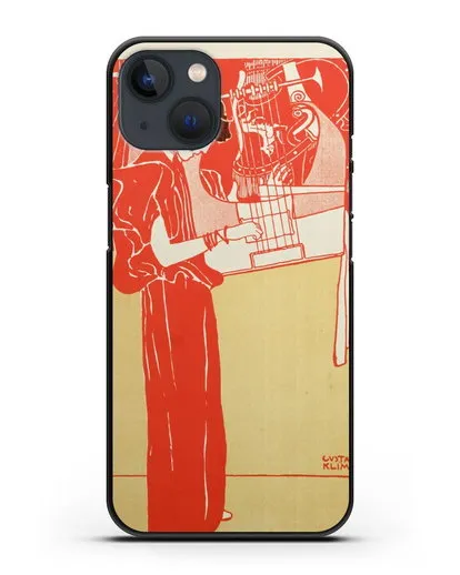 Чехол Музыка (Климт Густав) силиконовый для iPhone 13 Mini