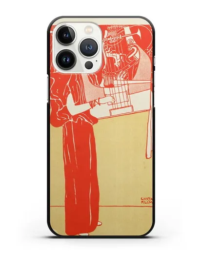 Чехол Музыка (Климт Густав) силиконовый для iPhone 13 Pro Max