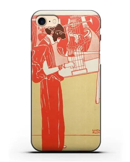 Чехол Музыка (Климт Густав) силиконовый для iPhone 7