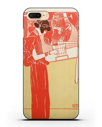 Чехол Музыка (Климт Густав) силиконовый для iPhone 7 Plus