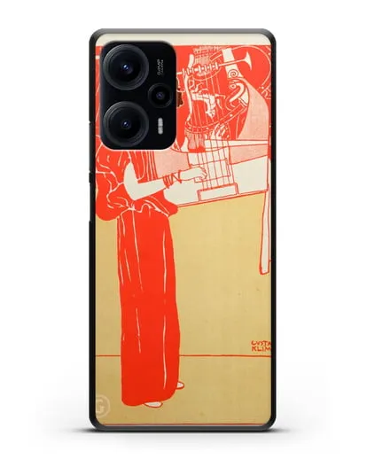 Чехол Музыка (Климт Густав) силиконовый для Xiaomi Poco F5