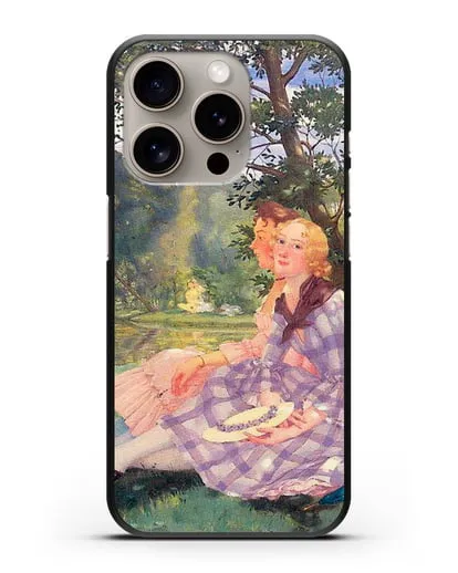 Чехол Лето (Сомов Константин) силиконовый для iPhone 15 Pro